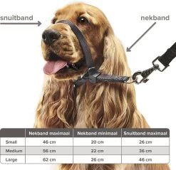 Beaphar Gentle Leader - Zwart - 54 Cm - Grote Honden -Pet Care Verkoop 1200x1159 11