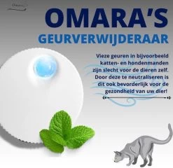 Omara Geurverdrijver – Kattenbak Geurverdrijver – 2023 Model- Oplaadbaar – 100% Krasvrij- Geurverwijderaar- Slimme Sensor 18 Omara Geurverdrijver – Kattenbak Geurverdrijver – 2023 Model- Oplaadbaar – 100% Krasvrij- Geurverwijderaar- Slimme Sensor -Pet Care Verkoop 1200x1164 3