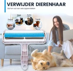 Luxgoods Huisdierhaar Verwijderaar - Blauw - Kunststof- Huisdierhaar Verwijderaar - Hondenhaar - Pluizenborstel -Pet Care Verkoop 1200x1165 4