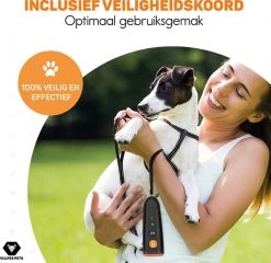 Vulpes Pets® Ultrasone Anti Blaf Apparaat – 3-in-1 Anti Blaf Apparaat Pro - Diervriendelijk & Zonder Schok - Alternatief Anti Blafband - Voor Kleine & Grote Honden - Audio - Flashlight - USB-Oplaadbaar -Pet Care Verkoop 1200x1166 7