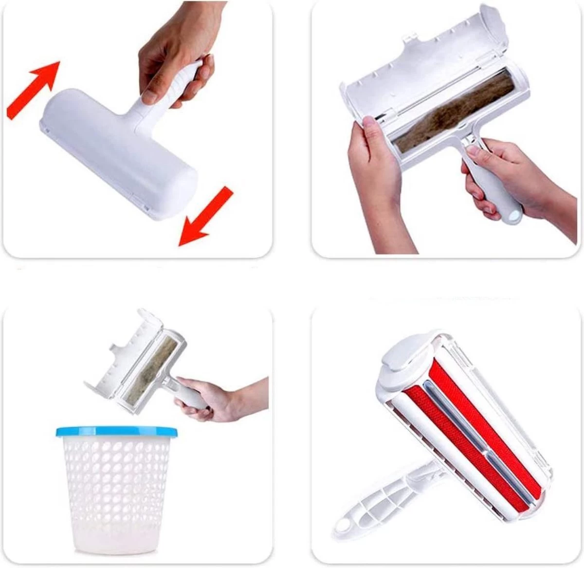 Huisdier Borstel | Huisdierhaar Verwijderaar | Pluizenborstel | Ontharingsborstel | Hondenborstel | Kattenhaar Verwijderaar | Able & Borret 2 Huisdier Borstel | Huisdierhaar Verwijderaar | Pluizenborstel | Ontharingsborstel | Hondenborstel | Kattenhaar Verwijderaar | Able & Borret - Afbeelding 2