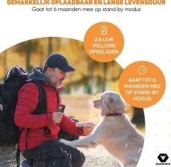 Vulpes Pets® Ultrasone Anti Blaf Apparaat – 3-in-1 Anti Blaf Apparaat Pro - Diervriendelijk & Zonder Schok - Alternatief Anti Blafband - Voor Kleine & Grote Honden - Audio - Flashlight - USB-Oplaadbaar -Pet Care Verkoop 1200x1168 4