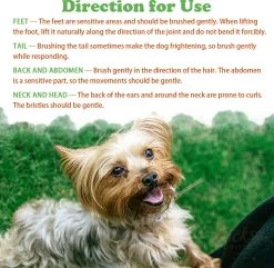 Merkloos Nobleza Dierenborstel - Hondenborstel - Kattenborstel - Tweezijdig - Dubbelzijdig - Hout - Maat L -Pet Care Verkoop 1200x1170 3