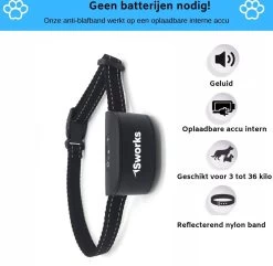Sworks – Anti Blafband- Honden- Opvoedingshalsband - Geen Elektrische Schok - Geluid En Trilling -Pet Care Verkoop 1200x1170 4