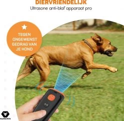 Vulpes Pets® Ultrasone Anti Blaf Apparaat – 3-in-1 Anti Blaf Apparaat Pro - Diervriendelijk & Zonder Schok - Alternatief Anti Blafband - Voor Kleine & Grote Honden - Audio - Flashlight - USB-Oplaadbaar -Pet Care Verkoop 1200x1172 4