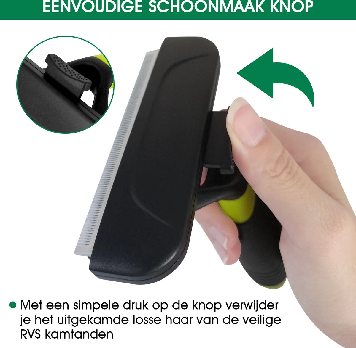 Mister Mill Trimhark - Hondenkam Kattenkam - Dierenkam 6,6 CM 2 Mister Mill Trimhark - Hondenkam Kattenkam - Dierenkam 6,6 CM - Afbeelding 2