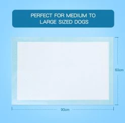 Nobleza 48WQF - Puppy Training Pads - 60 X 90 Cm - Zindelijkheidstraining -50 Stuks - L -Pet Care Verkoop 1200x1176 6