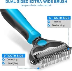 Igoods Professionele 2-Zijdige Ondervacht Kam Voor Hond En Kat - Hondenborstel – Kattenborstel -Pet Care Verkoop 1200x1183 1