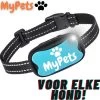 MyPets™ Anti-blafband - Anti Blaf Apparaat - Voor Kleine Honden En Grote Honden - Diervriendelijk - Opvoedingshalsband - Trainingshalsband - 2022/2023 Versie - Inclusief Batterijen