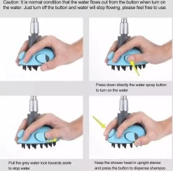 WVspecials Huisdieren Douche - Douche Voor Honden - Honden Douche - Inclusief Slang - Inclusief Drie Kraanadapters - Geschikt Voor Binnen En Buiten - Hondendouche - Hondenbad - Hondenborstel - Hondenkam - Hondenwassen - Hondenzwembad - Tuinslang -Pet Care Verkoop 1200x1187 3