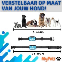 MyPets™ Anti-blafband - Anti Blaf Apparaat - Voor Kleine Honden En Grote Honden - Diervriendelijk - Opvoedingshalsband - Trainingshalsband - 2022/2023 Versie - Inclusief Batterijen -Pet Care Verkoop 1200x1188 9