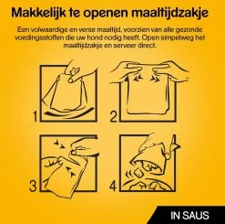 Pedigree Adult In Saus Honden Natvoer - Vier Verschillende Smaken - 80 X 100 Gr -Pet Care Verkoop 1200x1189 11