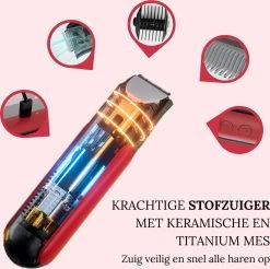 Pet Lovers - Hondentondeuse - Hondentondeuse - Automatische Inhalerende Haren - Dierentondeuse - Hondentrimmer - Hondentondeuse Dikke Vacht - Tondeuse Voor Honden - Hondentondeuse - Draadloos - 2 Opzetkammen - Honden En Katten Tondeuse -Pet Care Verkoop 1200x1193 3