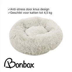 Bonbox Shop - Maat S - Donut Bed In Wit - Dierenmand Voor Katten, Kittens En Kleine Honden - Knus Mandje - Donutbed Diameter 40 Cm - Anti Anxiety 10 Bonbox Shop - Maat S - Donut Bed In Wit - Dierenmand Voor Katten, Kittens En Kleine Honden - Knus Mandje - Donutbed Diameter 40 Cm - Anti Anxiety -Pet Care Verkoop 1200x1195 17