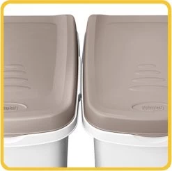 Stefanplast Voerton 25 Liter Wit / Bruin Voor Circa 10 Kg. Hondenvoer -Pet Care Verkoop 1200x1196 17