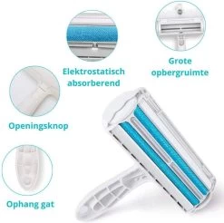 Merkloos Huisdierhaar Verwijderaar Met Kledingborstel - Pluizen En Haren Verwijderaar - Kleding Borstel & Roller - Hondenhaar En Kattenhaar - Pluizenverwijderaar -Pet Care Verkoop 1200x1196 4