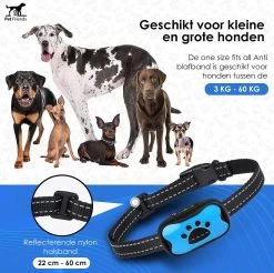 PetFriends Anti Blafband Zonder Schok - Gratis Hondenfluit - USB Oplaadbaar - Anti Blaf Apparaat - Opvoedingshalsband - Voor Grote En Kleine Honden -Pet Care Verkoop 1200x1197 11