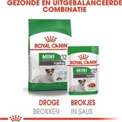 Royal Canin Shn Mini Ageing 12plus Pouch - Hondenvoer - 12x85 G 11 Royal Canin Shn Mini Ageing 12plus Pouch - Hondenvoer - 12x85 G -Pet Care Verkoop 1200x1197 14