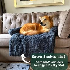 Premium Hondendeken Bank - Hondenkussens - Hondenmand Bank - Hondendeken Voor Op De Bank - Bankbeschermer - Donkergrijs -Pet Care Verkoop 1200x1197 18