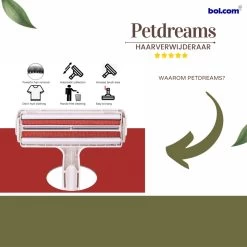 Merkloos Pluizenborstel - Pluizenverwijderaar Voor Huisdieren - Haarverwijderaar Voor Huisdieren - Pluizenborstel - Kattenmand - Hondenmand - Ontpluizer Bank - Ontpluizer Tapijt -Pet Care Verkoop 1200x1200 102