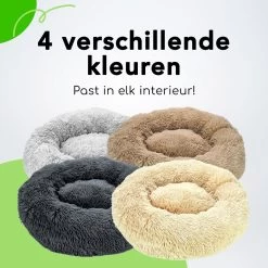 Doxie® Hondenmand – Kattenmand – ⌀ 100 Cm – Met Afneembare Hoesje – Lichtgrijs -Pet Care Verkoop 1200x1200 1042