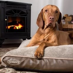 Scruffs Chateau - Hondenbed Orthopedisch Met Memory Foam Voor Extra Steun Voor Rug En Gewrichten - Grijs & Bruin Maat M/L - Kleur: Grijs, Maat: Medium -Pet Care Verkoop 1200x1200 1148