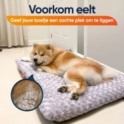 Happysnoots Hondenkussen 70 X 50cm - Hondenbed - Donut Dog Bed - Fluffy - Grijs - Wasbaar -Pet Care Verkoop 1200x1200 1190