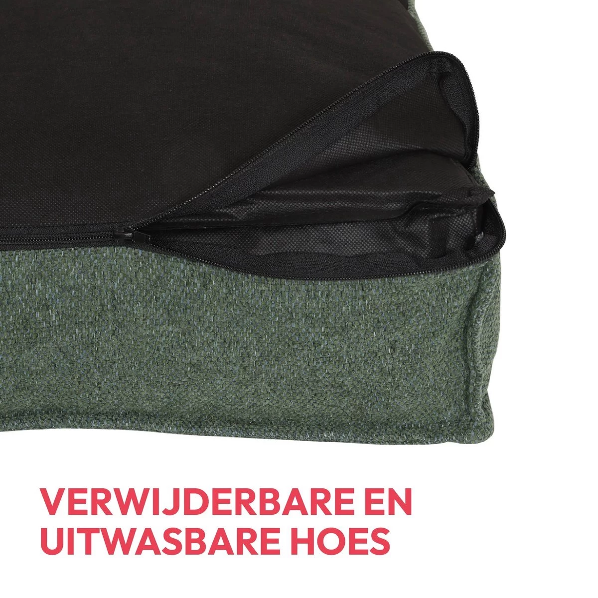 Snoozle Orthopedische Hondenmand - Zacht En Luxe Hondenkussen - Hondenbed - Wasbaar - Hondenmanden - 120 X 90 Cm - Groen 12 Snoozle Orthopedische Hondenmand - Zacht En Luxe Hondenkussen - Hondenbed - Wasbaar - Hondenmanden - 120 X 90 Cm - Groen - Afbeelding 12