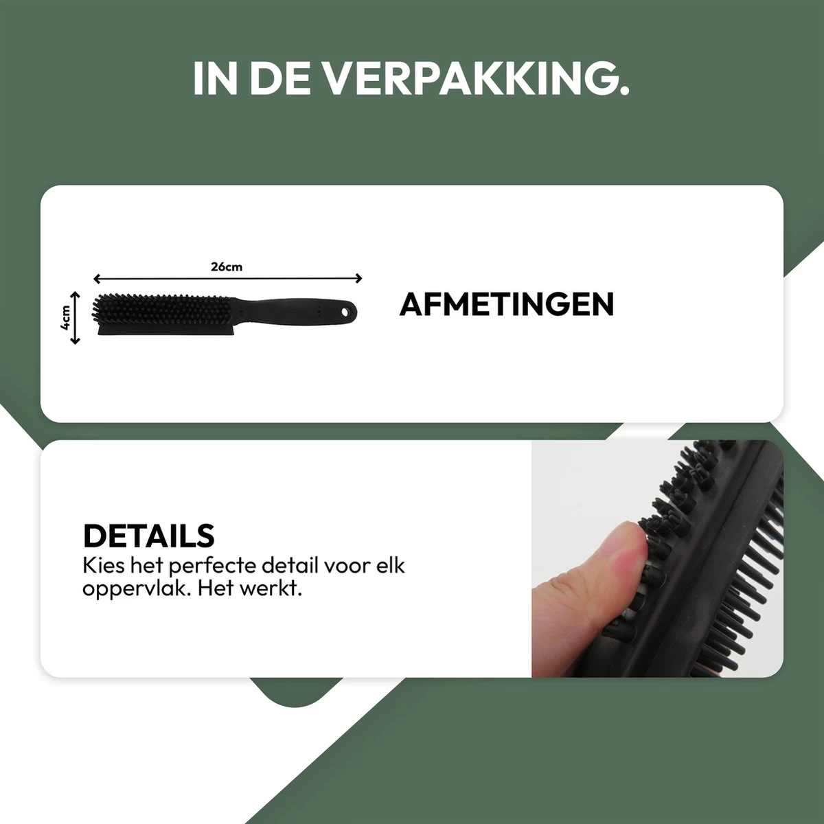 STACK Huisdierhaar Verwijderaar | Rubber - Pluizenborstel - Ontpluizer - Meubelborstel - Ontharingsborstel - Kledingborstel - Hondenhaar En Kattenhaar Verwijderen - Haarverwijderaar - Haren Verwijderen - Honden En Katten Borstel - Hondenkam 2 STACK Huisdierhaar Verwijderaar | Rubber - Pluizenborstel - Ontpluizer - Meubelborstel - Ontharingsborstel - Kledingborstel - Hondenhaar En Kattenhaar Verwijderen - Haarverwijderaar - Haren Verwijderen - Honden En Katten Borstel - Hondenkam - Afbeelding 2