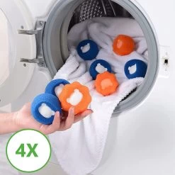 Merkloos Wasdrogerbollen - Haarverwijderaar Huisdieren - Haarvanger Wasmachine - Wasbollen - Drogerbollen - 4 Keer -Pet Care Verkoop 1200x1200 137