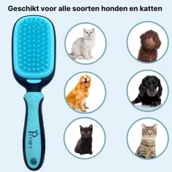 Petsify - Dierenborstel - Professionele 5 In 1 Hondenborstel - Voor Hond En Kat - Tweezijdig - Hondenkam - Kattenborstel - Kattenkam -Pet Care Verkoop 1200x1200 139