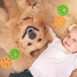 Merkloos Huisdierhaar Verwijderaar – Haarverwijderaar Voor Huisdieren- Pluizenverwijderaar - Furzapper - Kattenhaar Verwijderaar - Voor In De Wasmachine En Droger - 2 Stuks In 1 Verpakking - Kleur: Groen & Oranje -Pet Care Verkoop 1200x1200 191