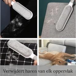 Pet Lovers - Huisdierhaar Verwijderaar - Dierenhaar Verwijderaar - Pluizenborstel - Kledingborstel - Haarverwijderaar - Ontpluizer - Honden En Kattenhaar Verwijderaar - + GRATIS Draagbare Haarverwijderaar -Pet Care Verkoop 1200x1200 208