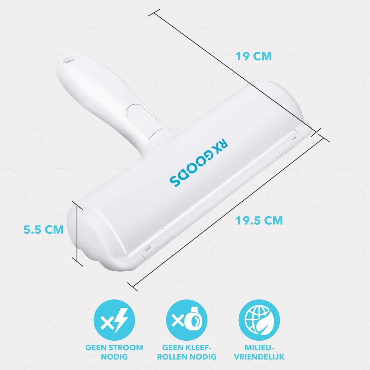RX Goods Pluizen En Haren Verwijderaar Met Schoonmaakborstel - Kleding Borstel & Roller – Huisdier 5 RX Goods Pluizen En Haren Verwijderaar Met Schoonmaakborstel - Kleding Borstel & Roller – Huisdier - Afbeelding 5