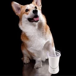 Merkloos Elektrische Hondenpootreiniger Draagbare Pet Voetenreinigingsborstel Zuigerkom Hondenvoetenreiniger Wasmachine Zachte Siliconenborstels Voor Modderige Poten Oplaadbare USB -Pet Care Verkoop 1200x1200 248