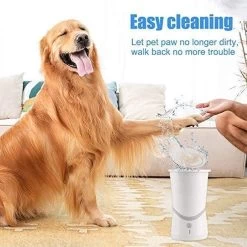 Merkloos Elektrische Hondenpootreiniger Draagbare Pet Voetenreinigingsborstel Zuigerkom Hondenvoetenreiniger Wasmachine Zachte Siliconenborstels Voor Modderige Poten Oplaadbare USB -Pet Care Verkoop 1200x1200 249