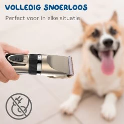 Pawwy Dieren Tondeuse Set Draadloos Voor Honden En Katten – Voor Dikke Vacht - Hondentondeuse – Hondentrimmer - Scheerapparaat - Goud -Pet Care Verkoop 1200x1200 30