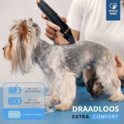 YE™ Professionele Dieren/honden Tondeuse Set Extra Krachtig - Honden Trimmer - Lang Of Kortharige Huisdieren Katten & Honden - Draadloos - Weinig Geluid -Pet Care Verkoop 1200x1200 367