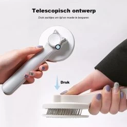 Kattenborstel - Kattenkam - Hondenborstel - Kattenhaar Verwijderaar - Haarverwijderaar Voor Huisdieren - Kattenhaar - Hondenhaar - Haarverwijderaar Voor Huisdieren - Langharig/Kortharig - Katten Accessoires - Katten - Blauwe Kleur -Pet Care Verkoop 1200x1200 38