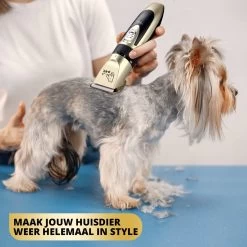 BeautyFit - 16-delig Hondentondeuse Set - Professionele Honden Trimset - Dieren Tondeuse Voor Dikke Vacht - Meest Complete Set - Inclusief 4 Opzetkammen - Hondenschaar - Mist Verstuiver - Handschoen Borstel - Nagelknipper -Pet Care Verkoop 1200x1200 403