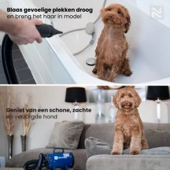 Nuvoo Professionele Hondenföhn / Waterblazer / Hondenborstel Met 3 Opzetstukken - Verstelbare Vermogen Tot 2200W - Warme / Koude Stand - Rood 13 Nuvoo Professionele Hondenföhn / Waterblazer / Hondenborstel Met 3 Opzetstukken - Verstelbare Vermogen Tot 2200W - Warme / Koude Stand - Rood -Pet Care Verkoop 1200x1200 410