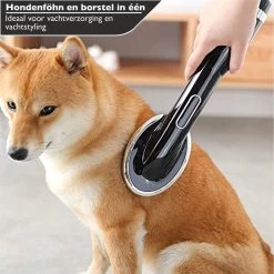 RoiPets® Hondenfohn 2 In 1 – 1000W - Honden Droger – Met Borstel - Waterblazer - Haar Verzorging - Honden Borstel Zwart - Honden/Katten/Dieren -Pet Care Verkoop 1200x1200 415