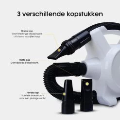 Hondenfohn - Waterblazer Met Draaiknop - 2400W Vermogen Met Warme En Koude Stand - Wit -Pet Care Verkoop 1200x1200 428