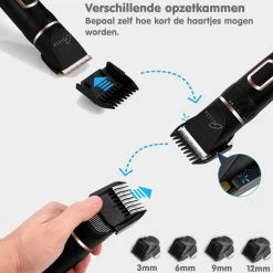 Tjilla Professionele Dieren/honden Tondeuse Set Extra Krachtig - Honden Trimmer - Lang Of Kortharige Huisdieren Katten & Honden - Draadloos - Weinig Geluid -Pet Care Verkoop 1200x1200 43