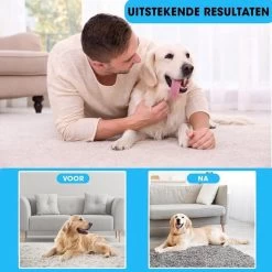 Merkloos Professionele 2-Zijdige Ondervacht Kam Voor Hond En Kat – Hondenborstel – Kattenborstel – Klittenkam – Verwijdert Klitten – Voorkomt Haaruitval – Blauw - Zwart -Pet Care Verkoop 1200x1200 457