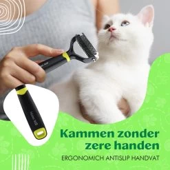 Mister Mill Professionele 2-Zijdige Ondervacht Kam Voor Hond En Kat – Honden/Kattenborstel – Klittenkam – 9,5 Cm. -Pet Care Verkoop 1200x1200 461