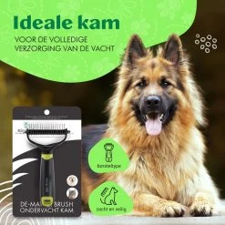 Mister Mill Professionele 2-Zijdige Ondervacht Kam Voor Hond En Kat – Honden/Kattenborstel – Klittenkam – 9,5 Cm. -Pet Care Verkoop 1200x1200 463