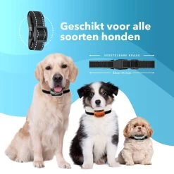PET DOG® | Anti Blafband Voor Honden | 3 T/m 60 Kg | Oplaadbaar | Anti Blaf Band | Trainingsband | Vibratie En Geluid | Diervriendelijk | Shock Aan/uit Instelbaar -Pet Care Verkoop 1200x1200 530