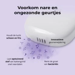 Pettadore Air Insight - Kattenbak Geurverdrijver & Teller - Actieve Zuurstof En Ionen - Oplaadbaar - Met App -Pet Care Verkoop 1200x1200 577