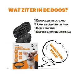 DOSCA® Anti Blafband - Anti Blaf Apparaat - Blafband Voor Honden - Zonder Schok En Diervriendelijk 18 DOSCA® Anti Blafband - Anti Blaf Apparaat - Blafband Voor Honden - Zonder Schok En Diervriendelijk -Pet Care Verkoop 1200x1200 595
